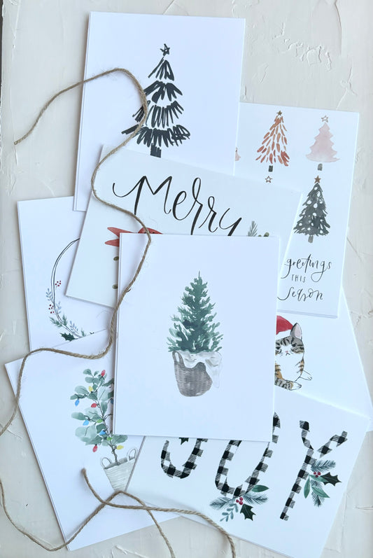 Christmas 10 card pack