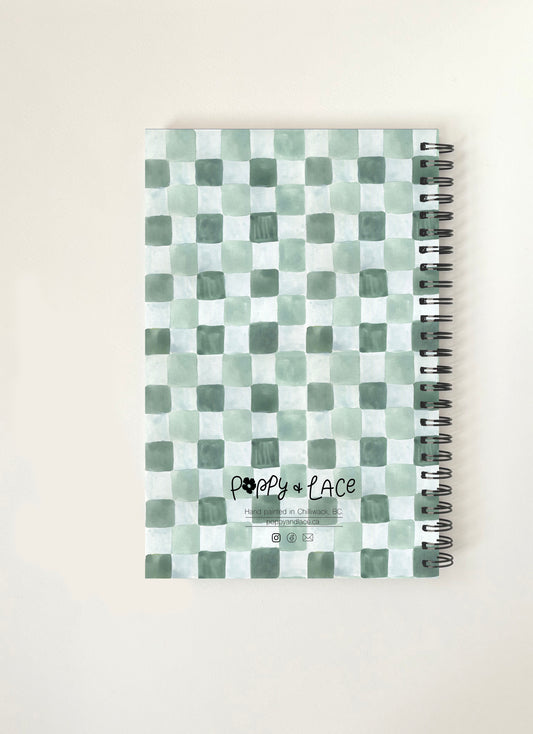 Teacher notebook - green check
