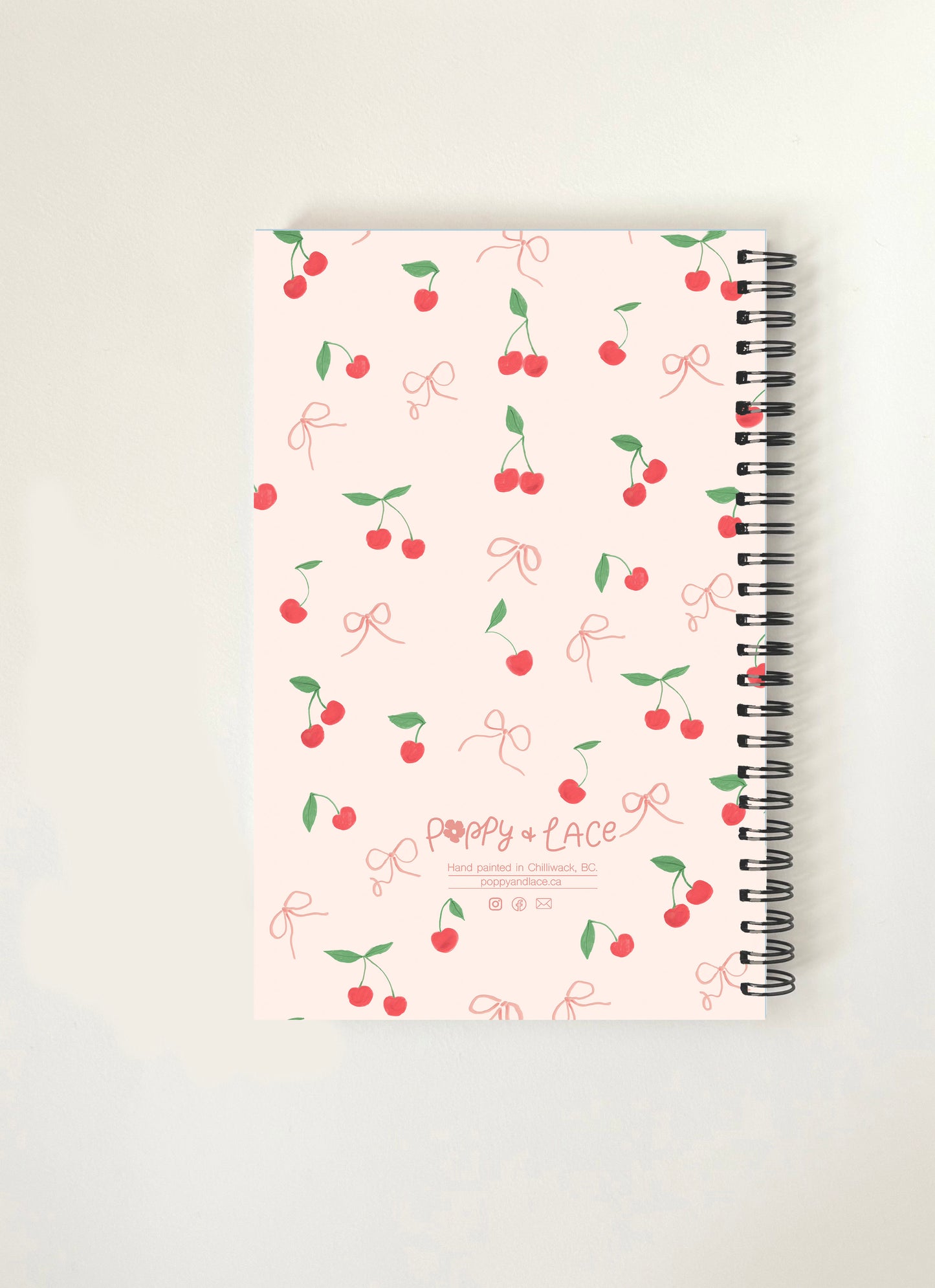 Cherry notebook