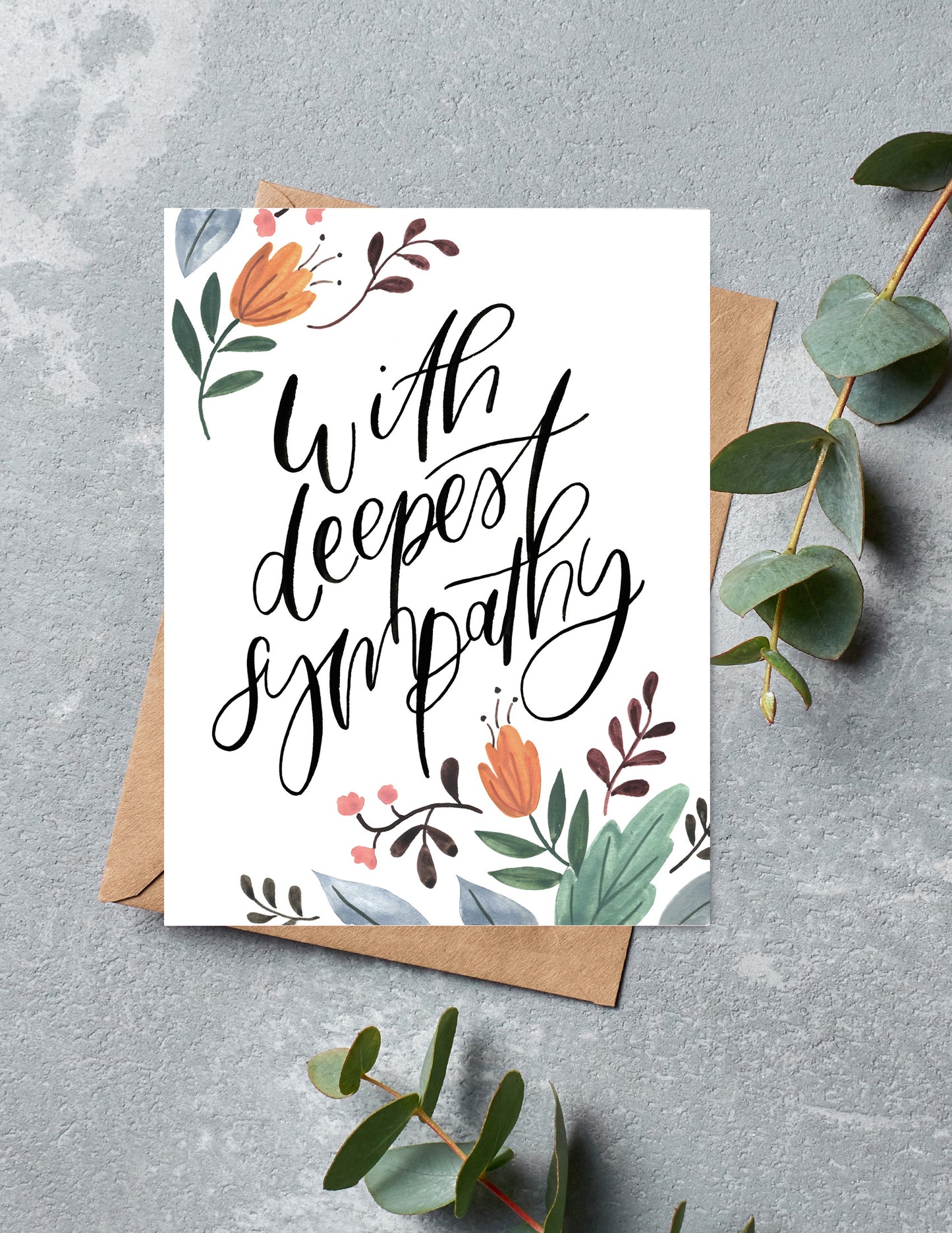 With deepest Sympathy