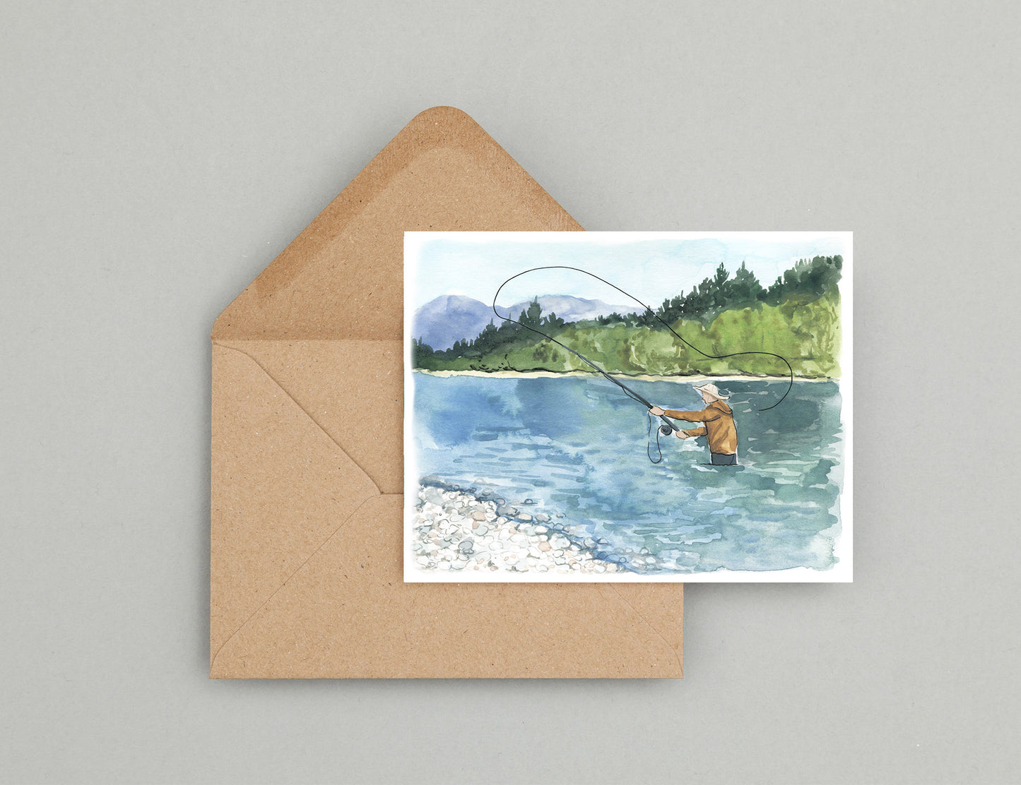 Fishing card