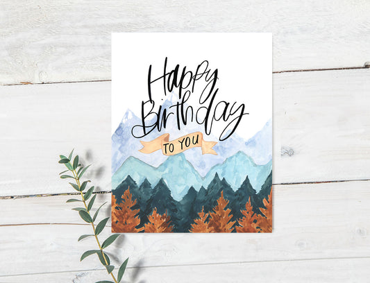 Happy Birthday to you