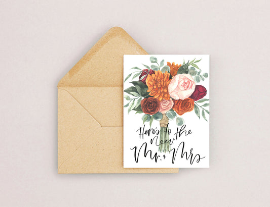 To the new Mr. and Mrs.