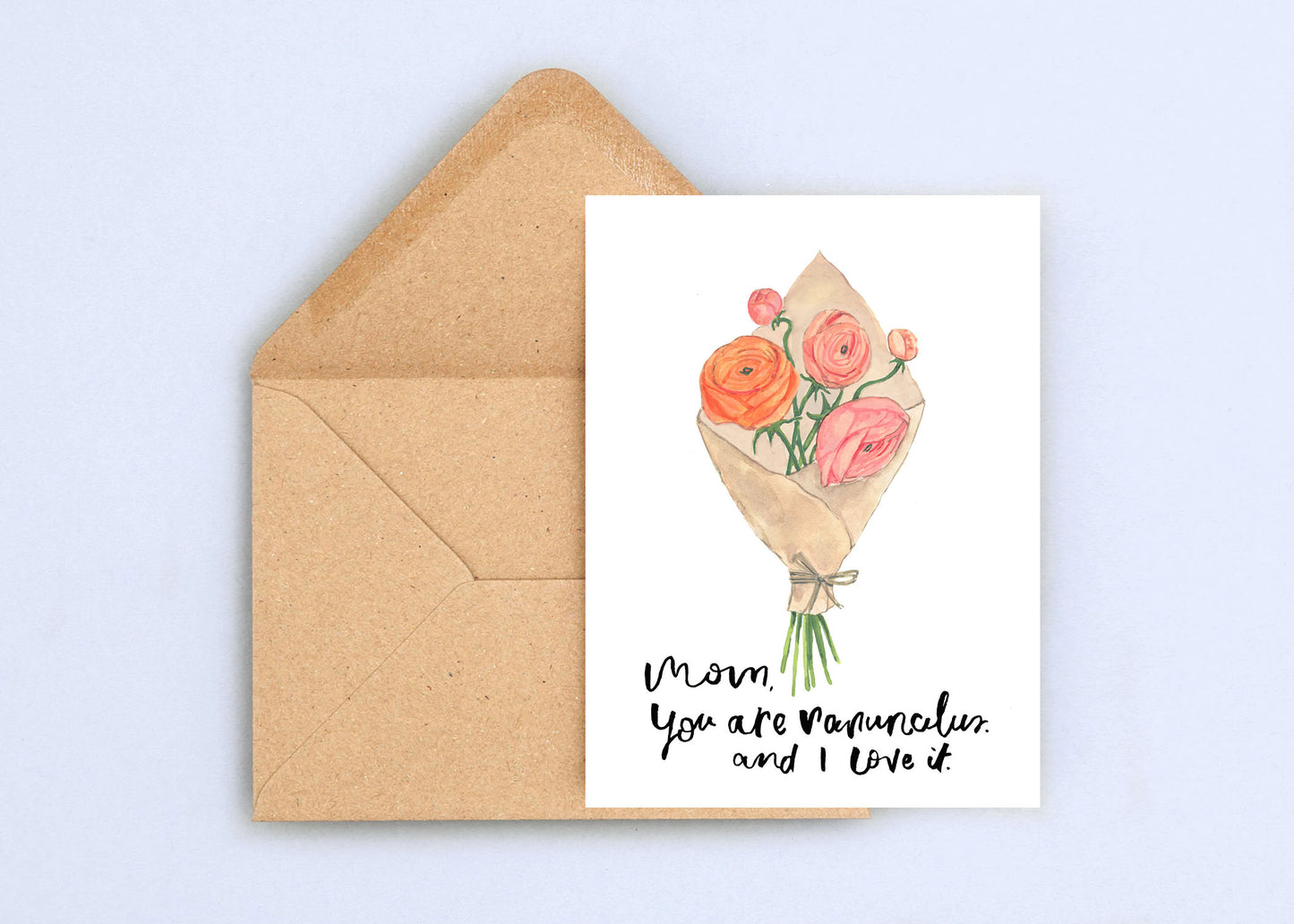 Mom, you are ranunculus