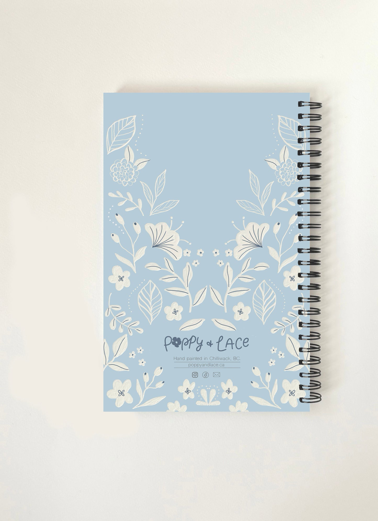 Vintage blue notebook