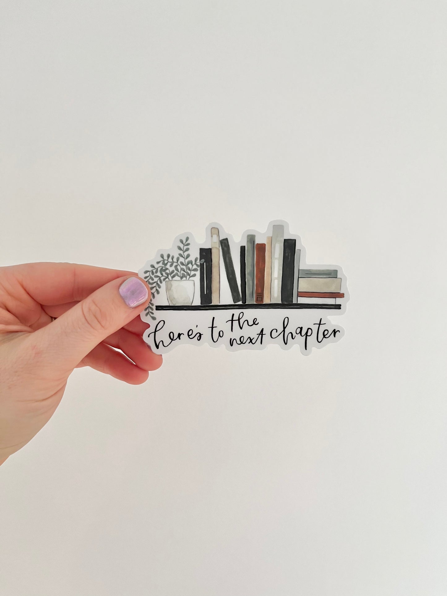 Next chapter sticker