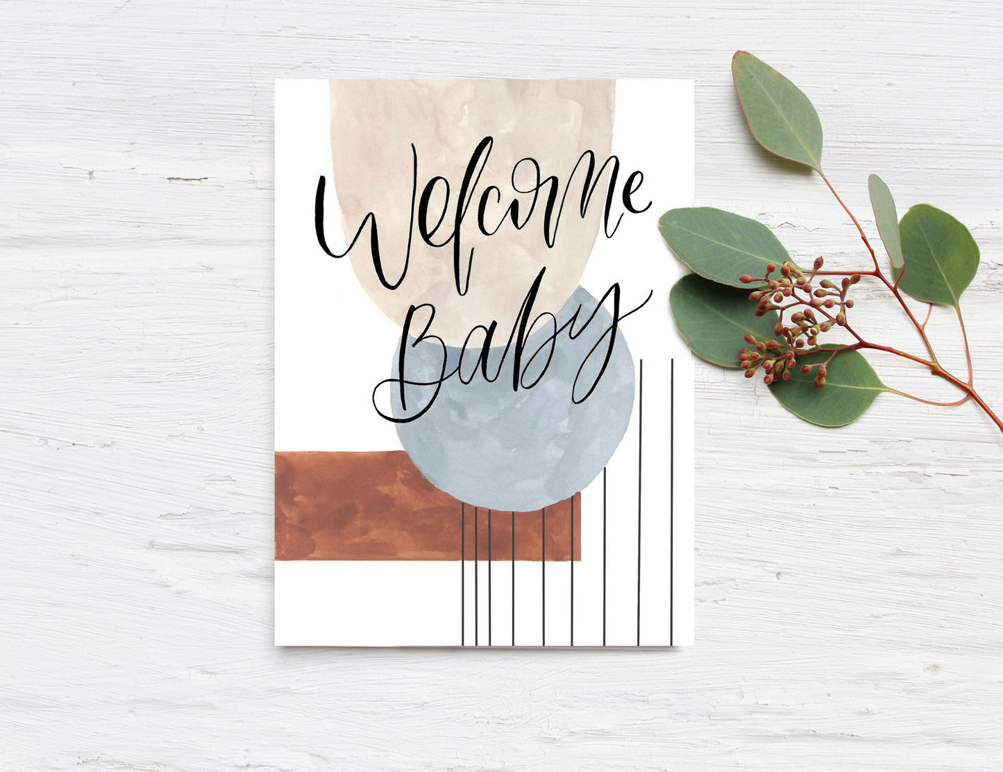 Boho welcome baby