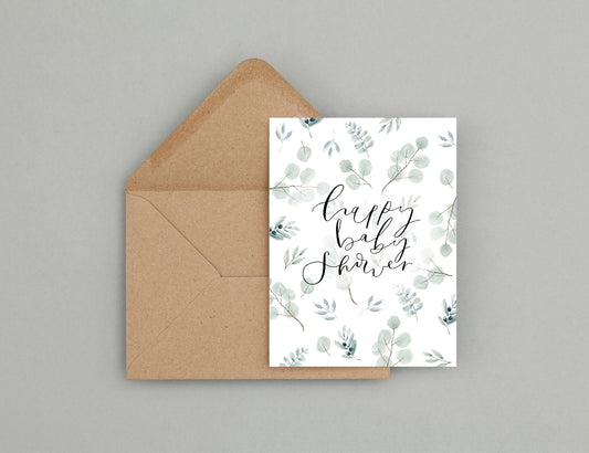 Eucalyptus Baby shower