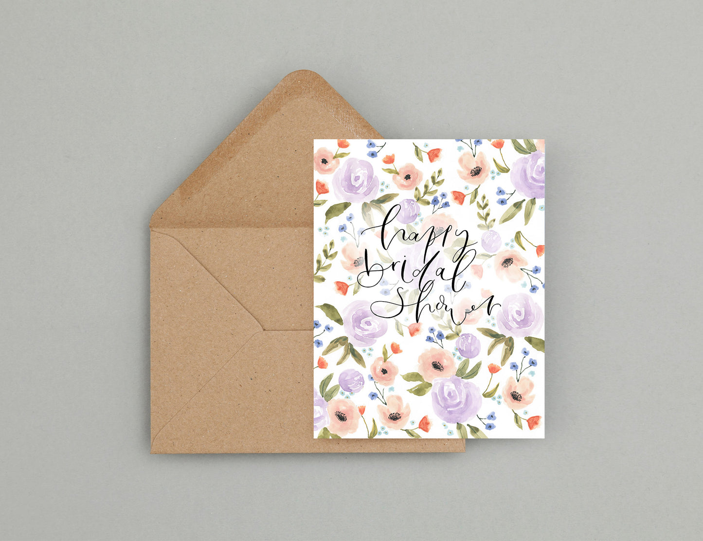 Floral bridal shower