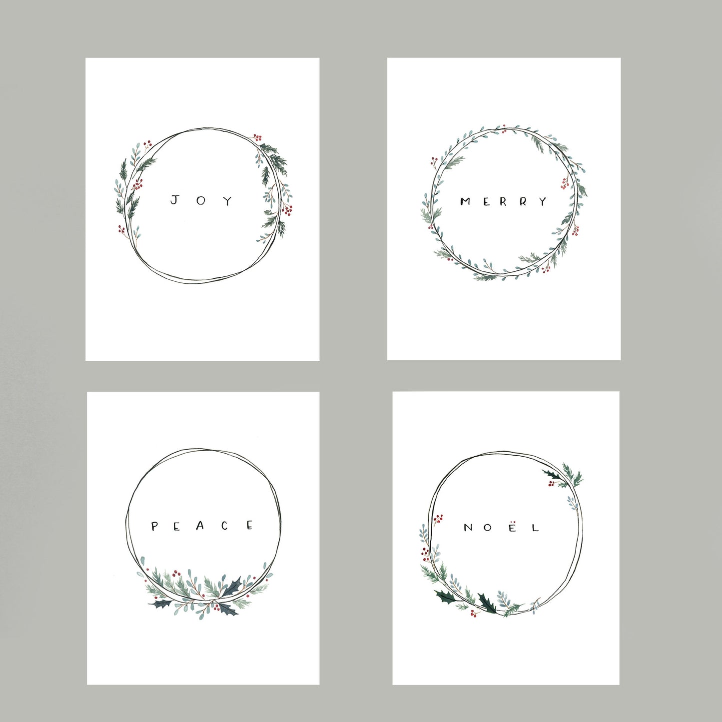 Christmas card sets (click here for more)