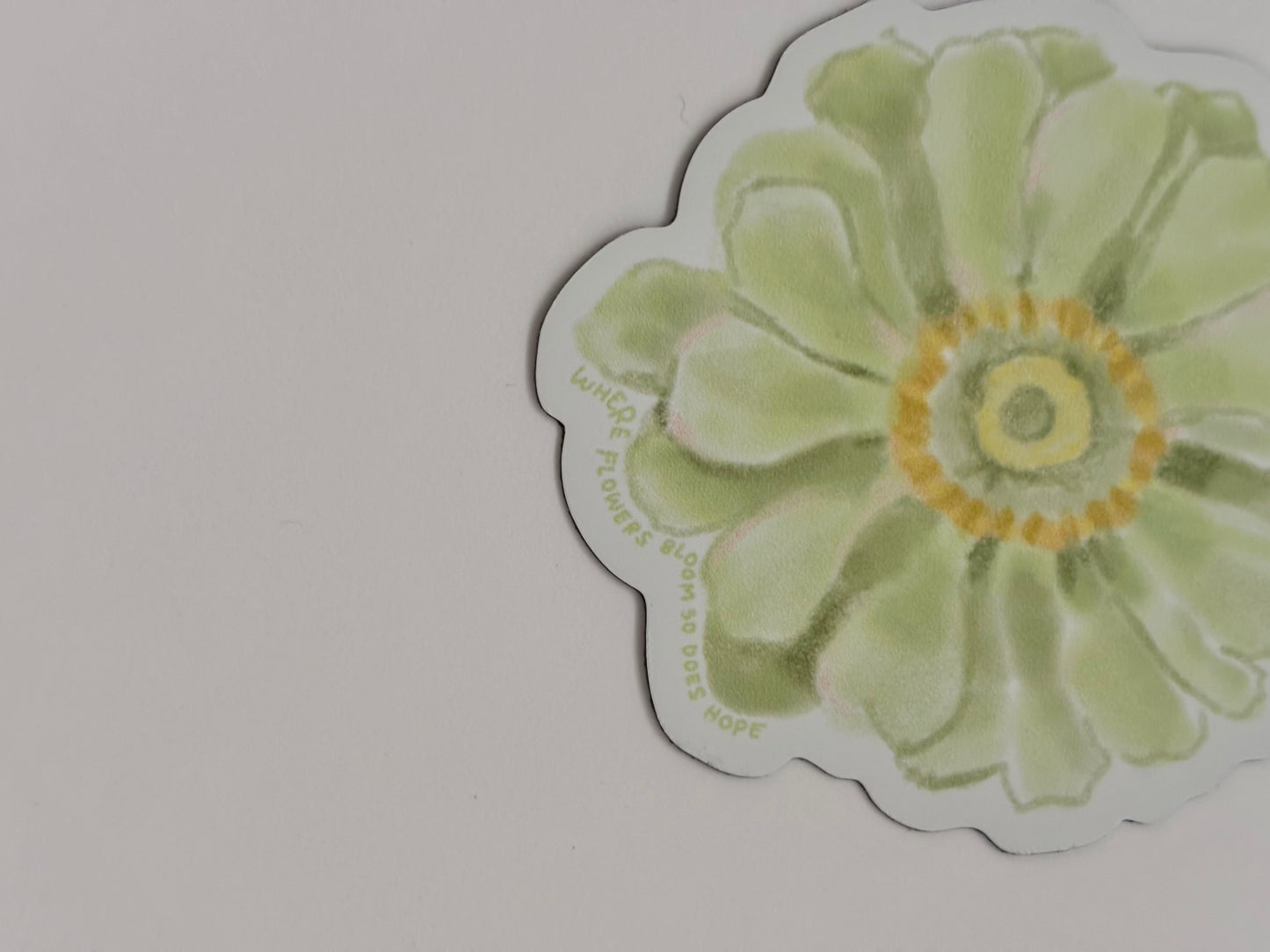 Floral magnet set