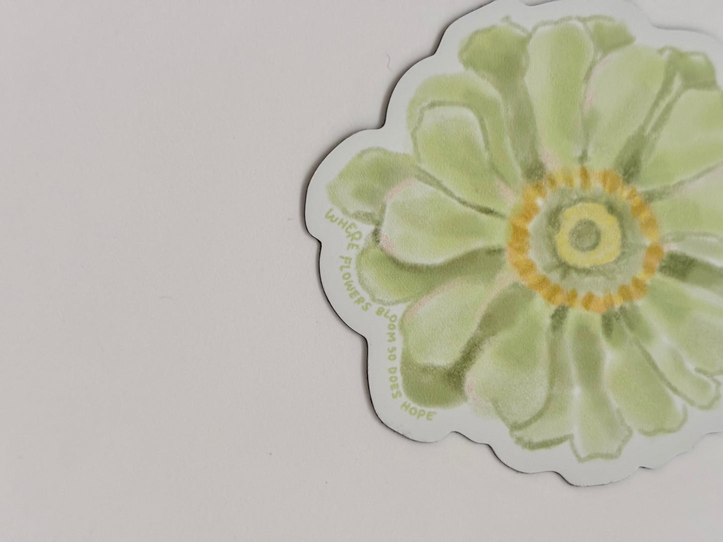 Floral magnet set