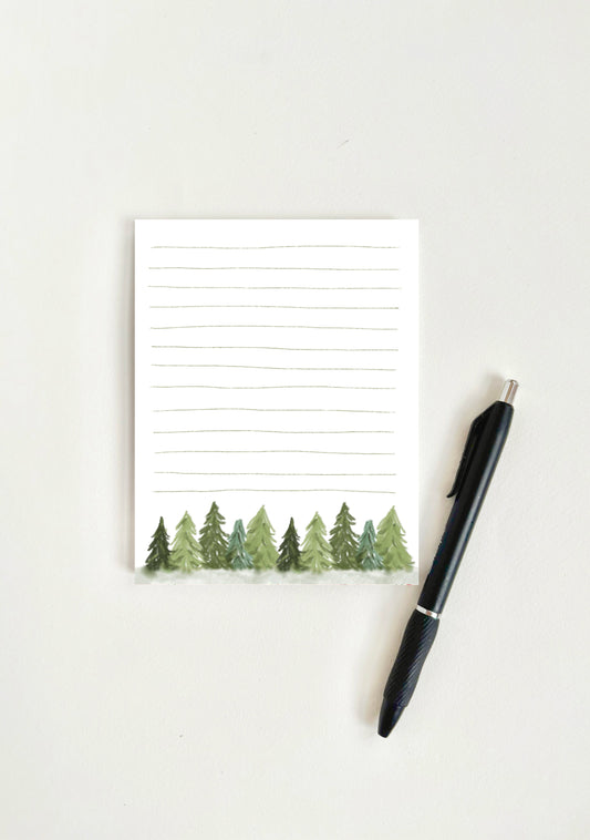 Small tree notepad