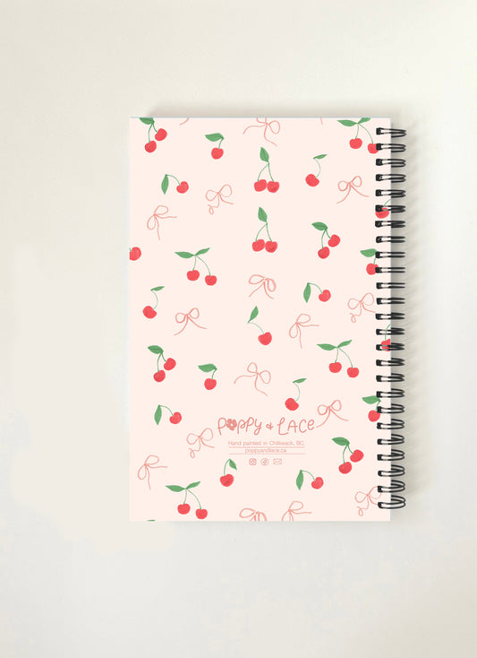 Cherry notebook