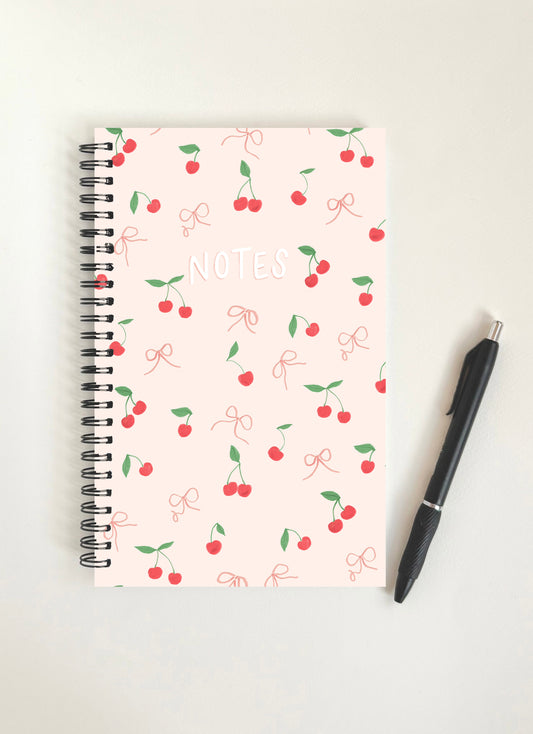 Cherry notebook
