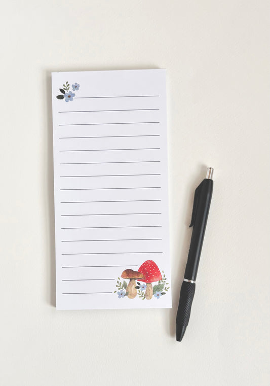 Mushroom notepad