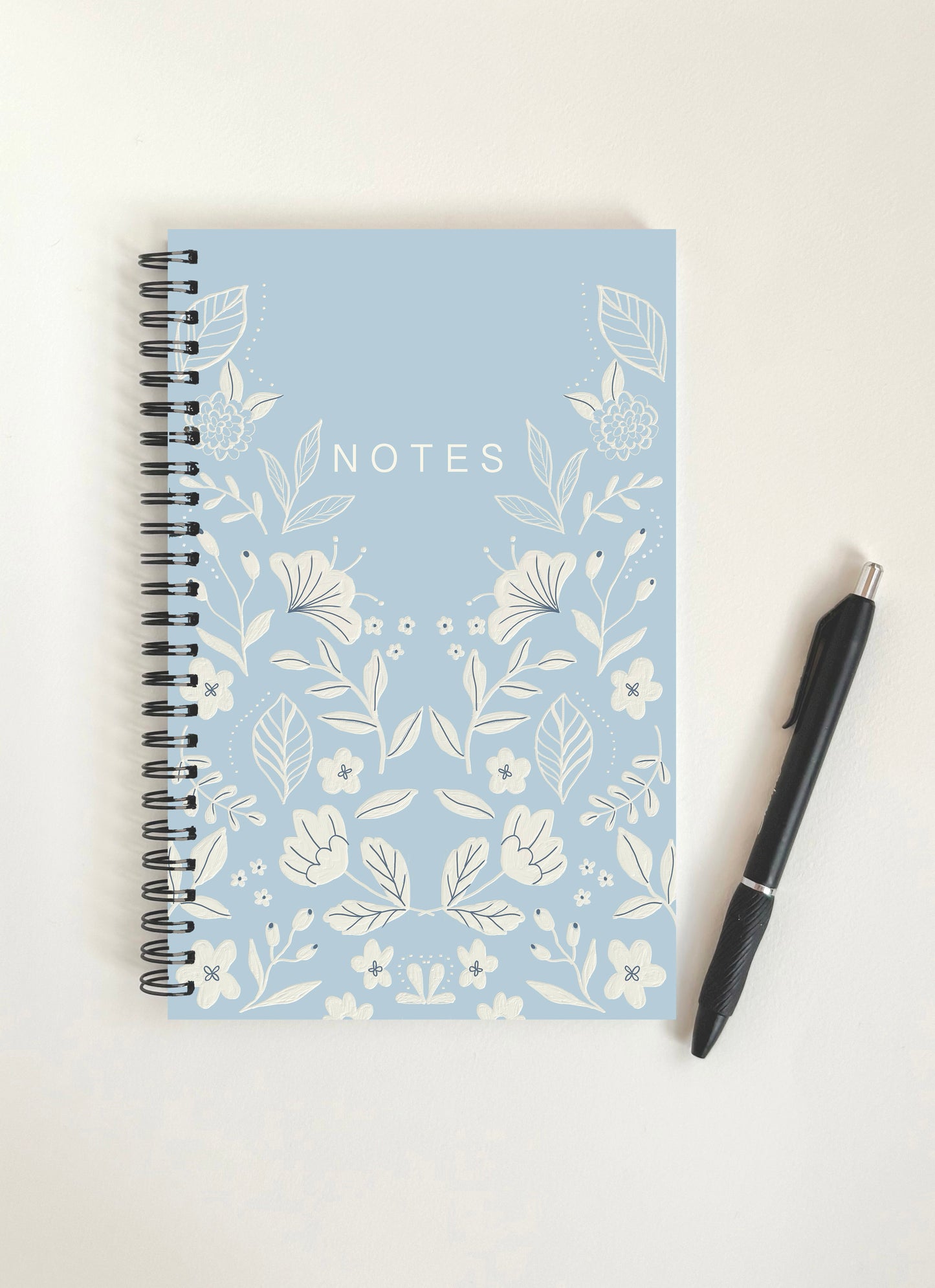 Vintage blue notebook