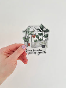 Greenhouse sticker
