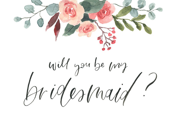 Will you be my bridesmaid